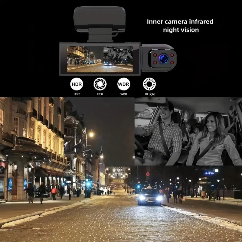 Dual View HD Dashcam