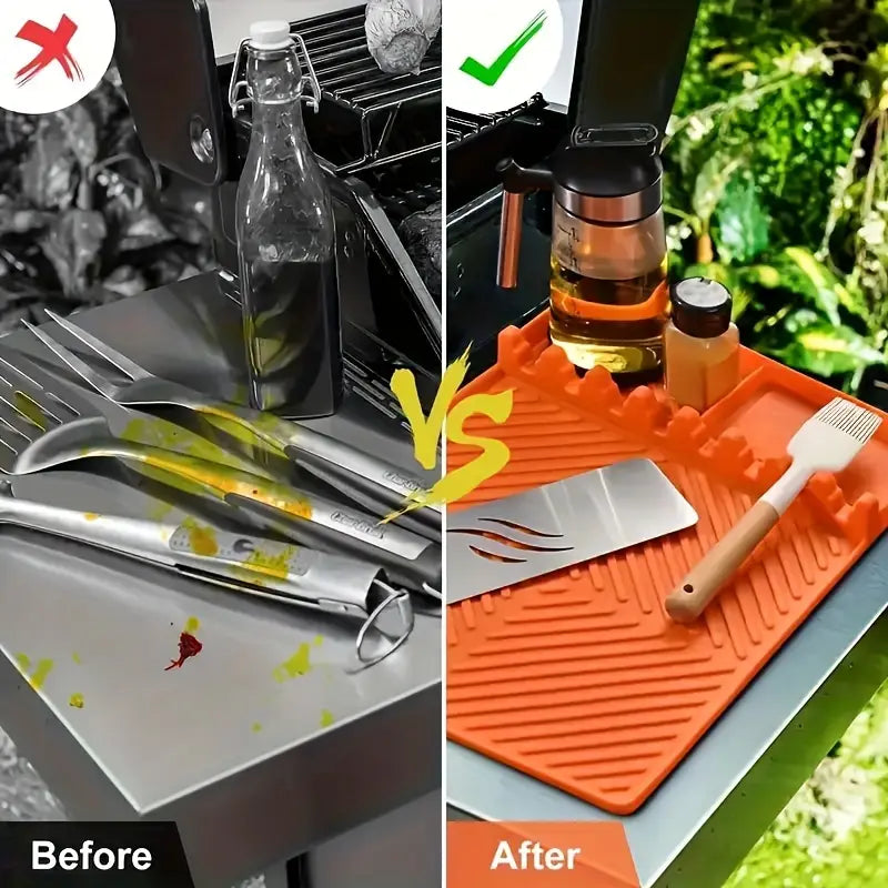 Silicone Braai Utensil Mat