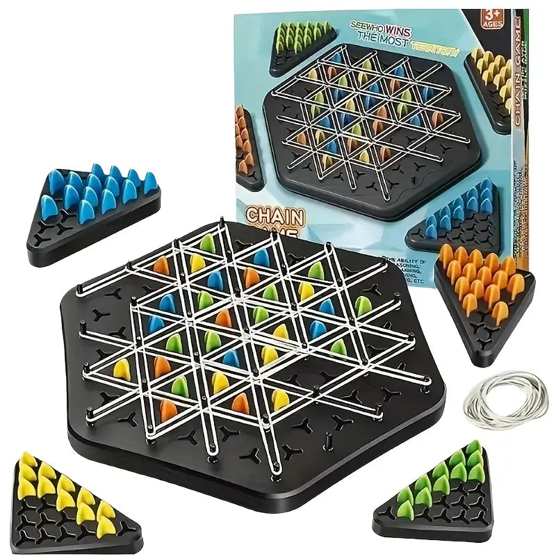 Triangle Chain Chess Game