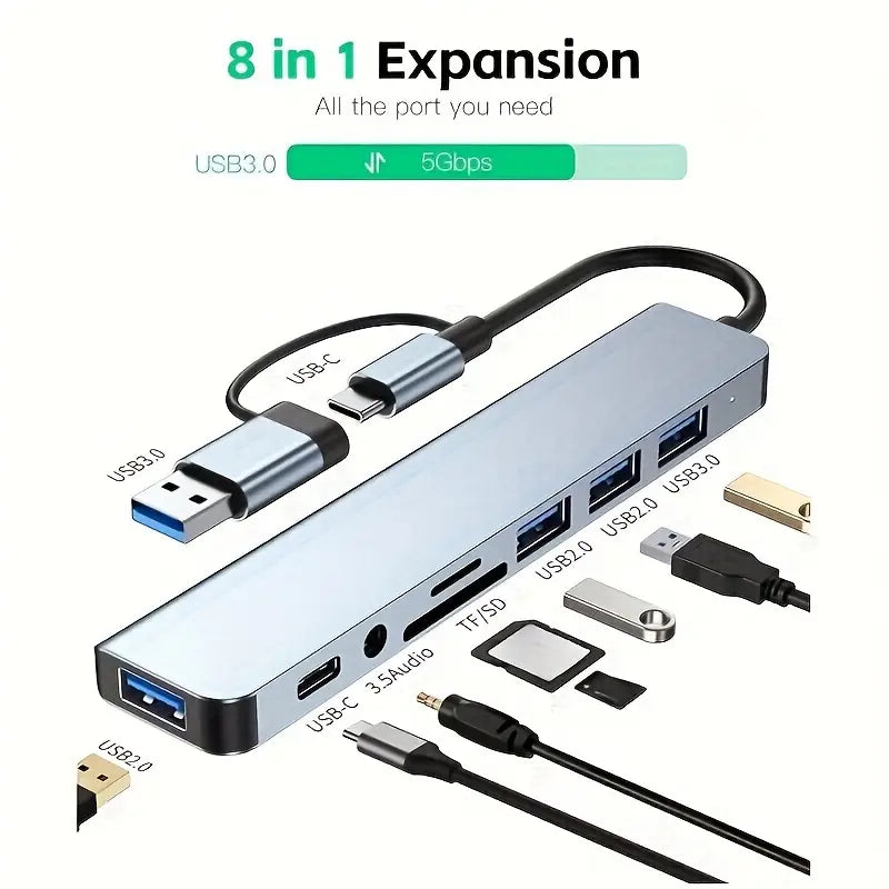 8-In-1 USB Hub