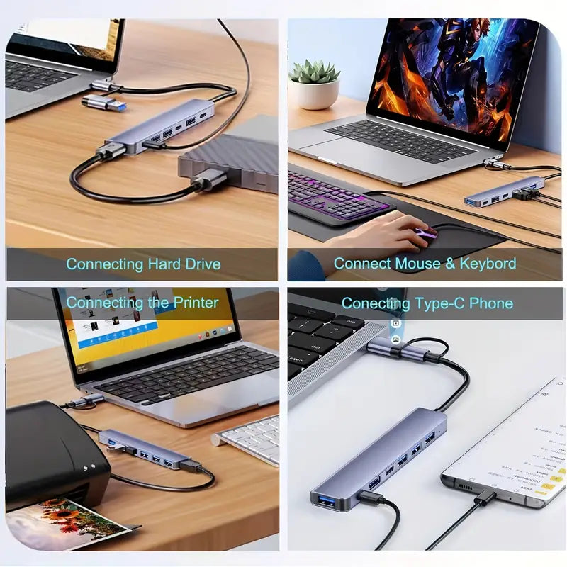 8-In-1 USB Hub
