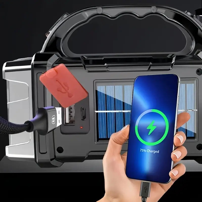 Solar & USB Rechargeable Light