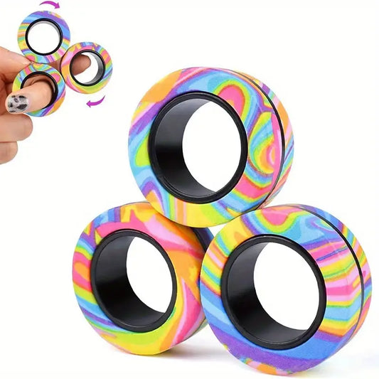 Magnetic Fidget Rings