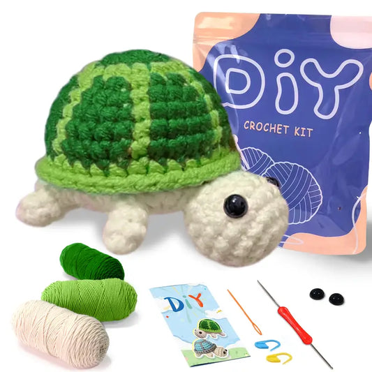 Beginner Turtle Crochet Kit