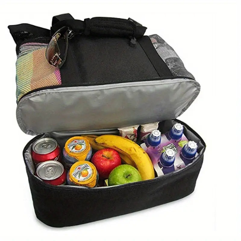 Beach Bag with cooler compartment