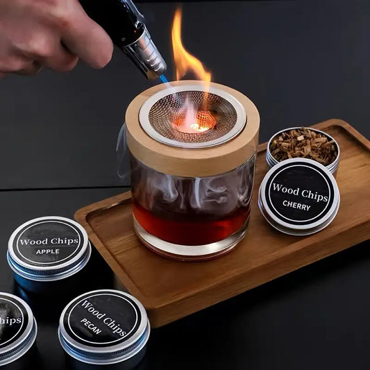 Whiskey or Cocktail Smoker Set