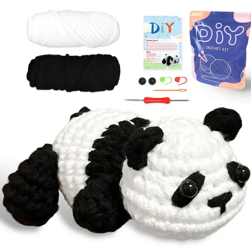 Beginner Panda Crochet Kit