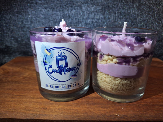 Scented Candle - Blueberry Cheesecake