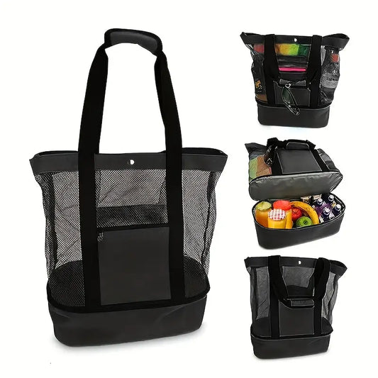 Beach Bag with cooler compartment