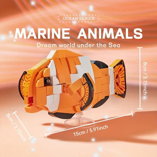 Clownfish - Marine Animal Building Blocks