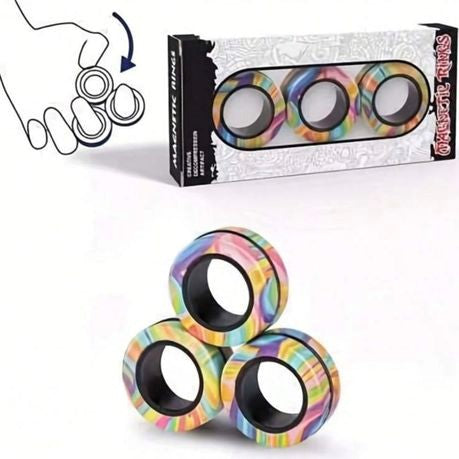 Magnetic Fidget Rings